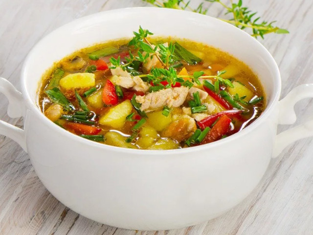 ОВОЩНОЙ С КУРИЦЕЙ